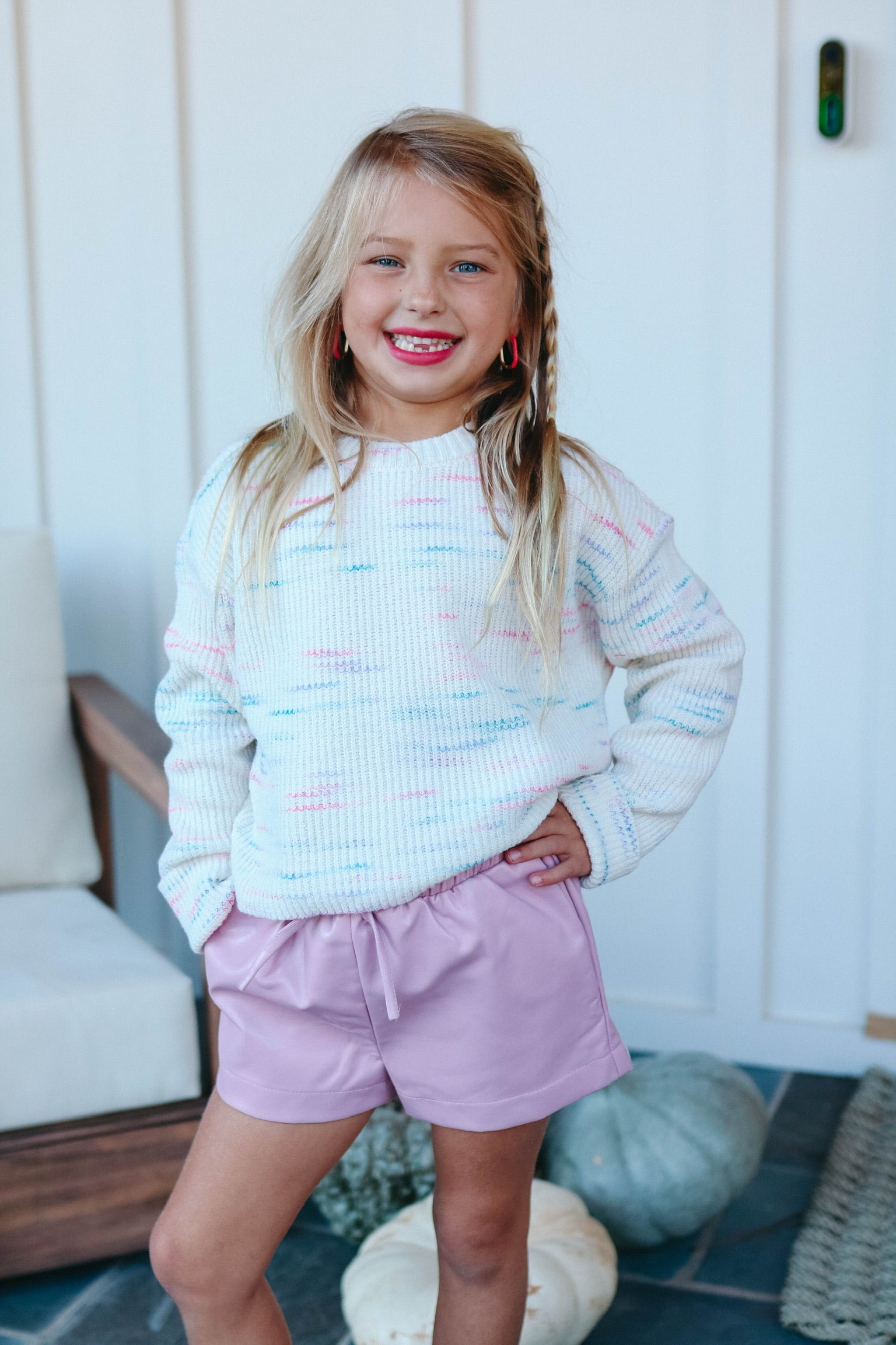 Girls' Sweetheart Shorts - Cute & Comfortable Summer Shorts for Kids | Perfect for Playtime, Outings & Casual Wear