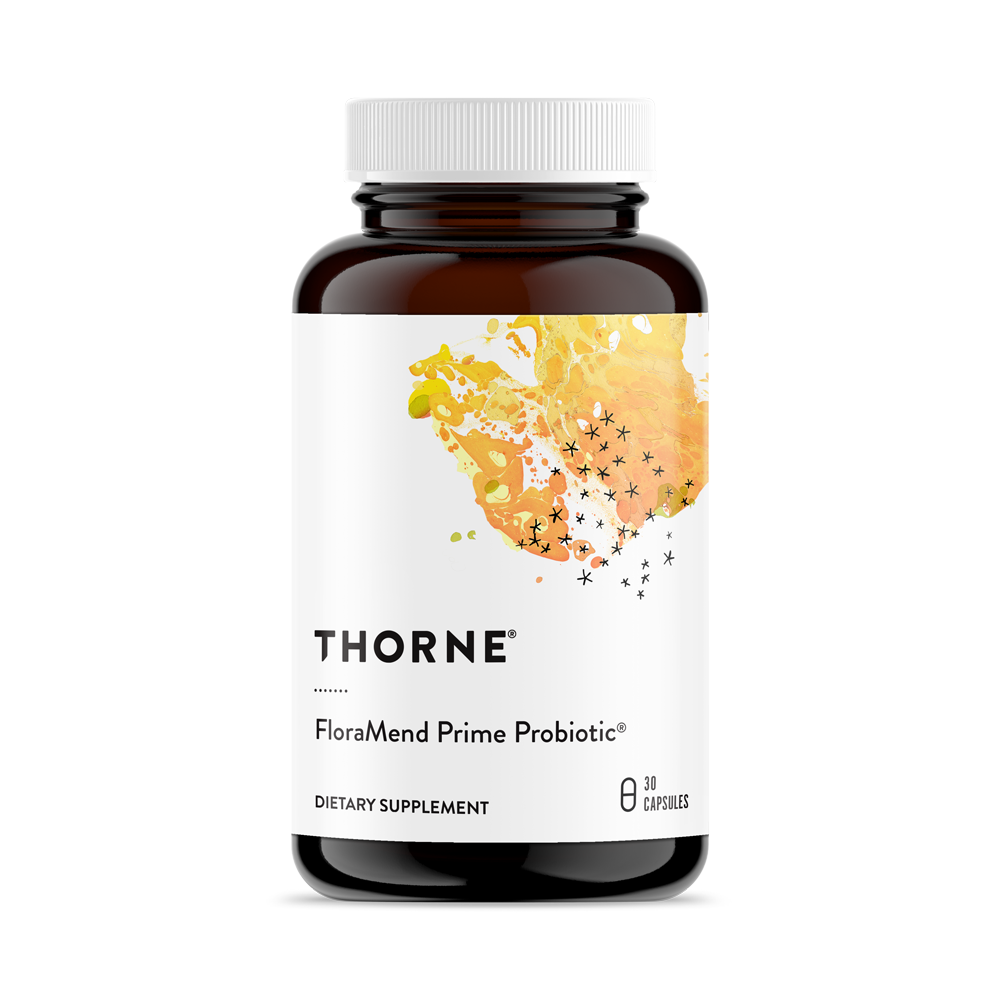 Thorne FloraMend Prime Probiotic (SF811) - 30 Billion CFU for Gut Health & Immune Support - Daily Digestive Supplement for Men & Women - Perfect for Travel & Post-Antibiotic Recovery