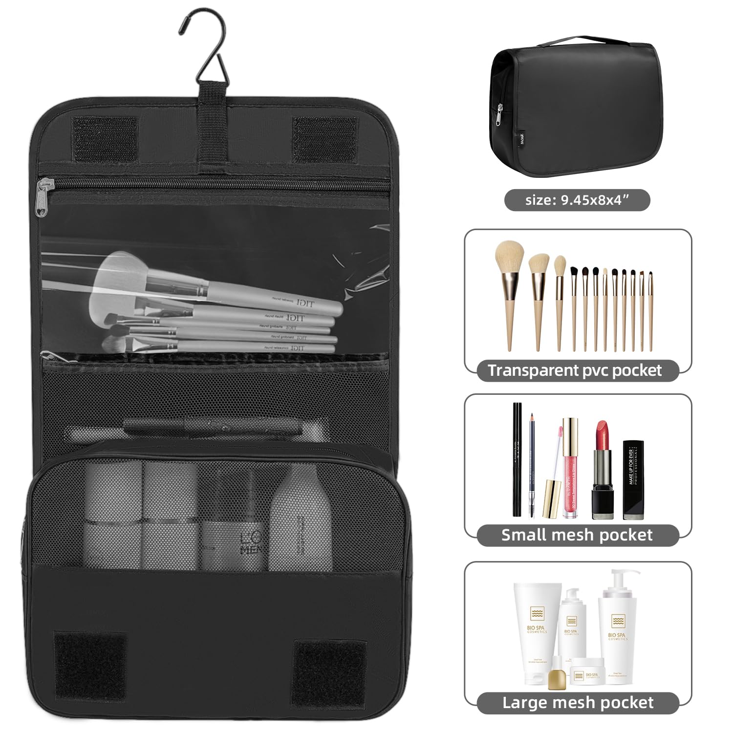 BAGAIL 8-Piece/10-Piece Travel Packing Cubes Set - Lightweight Luggage Organizers with Multiple Sizes for Suitcase, Carry-On & Backpack - Perfect for Business Trips, Vacations & Weekend Getaways