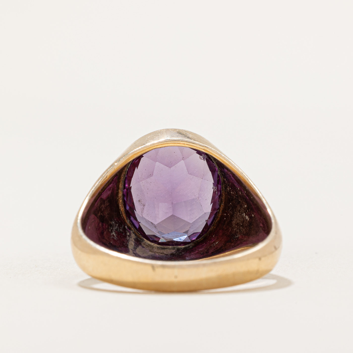 7.60ct Synthetic Color Change Sapphire Cocktail Ring - Size 11 | Elegant Evening Wear & Special Occasion Jewelry