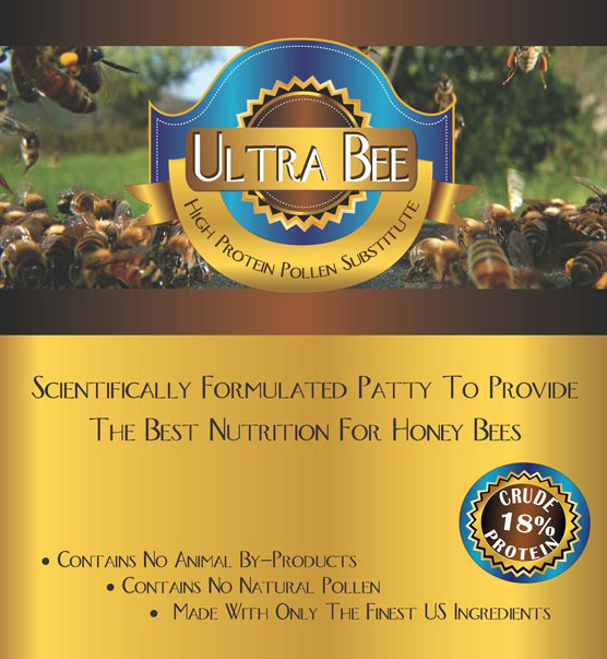Ultra Bee Patties Bulk Pack - 2100 LB High-Protein Bee Food for Honey Bee Colonies | Ideal for Beekeeping, Hive Feeding & Pollination Support