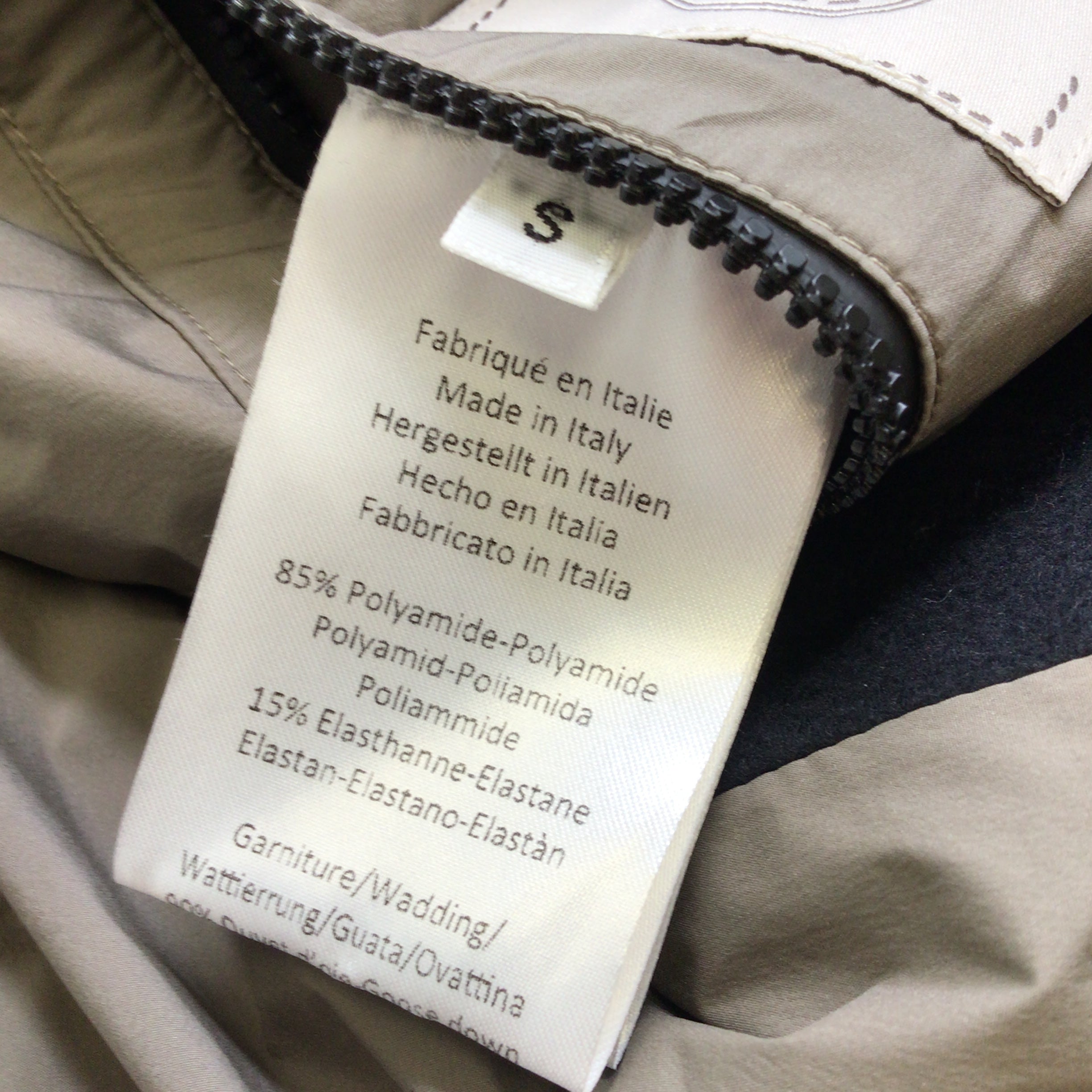 Hermes Taupe & Olive Green Down Paddock Puffer Vest for Women - Lightweight Warm Winter Jacket for Outdoor Activities, Hiking & Casual Wear