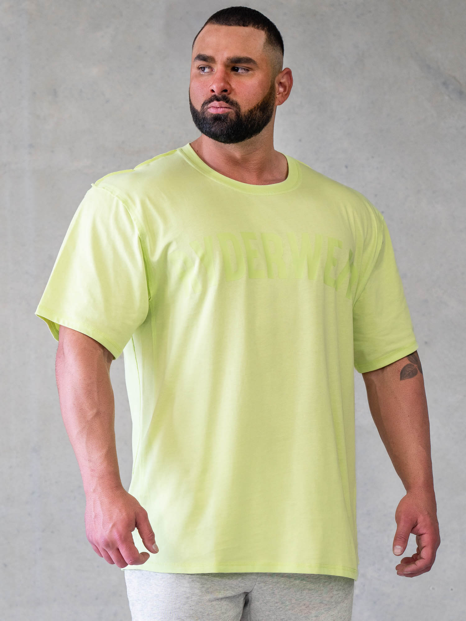 Force Oversized T-Shirt in Lime Green - Comfortable & Stylish Streetwear for Men & Women | Perfect for Casual Outfits, Lounge Wear, and Urban Fashion