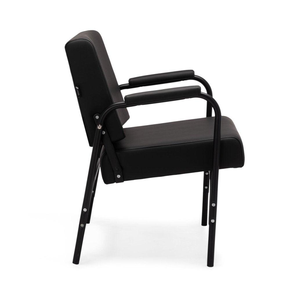 Lanvain Derek Professional Shampoo & Styling Chair 3107 - Salon Quality Hairdressing Chair for Barber Shops & Beauty Salons - Perfect for Hair Washing, Cutting & Styling Services