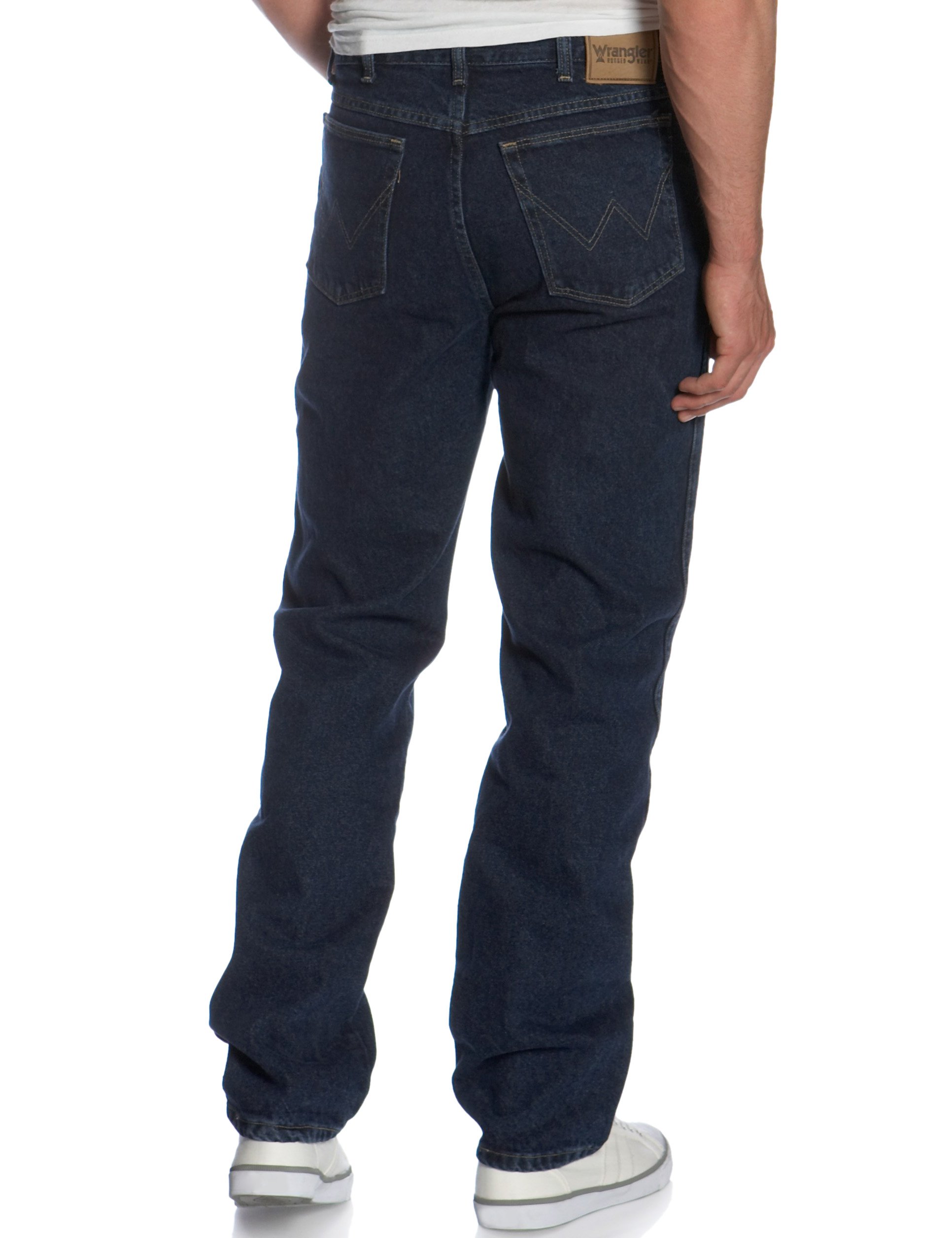 Wrangler Men's Rugged Wear Classic Fit Jeans - Durable Denim Pants for Work, Outdoor & Casual Wear | Comfortable & Stylish Men's Jeans for Everyday Use