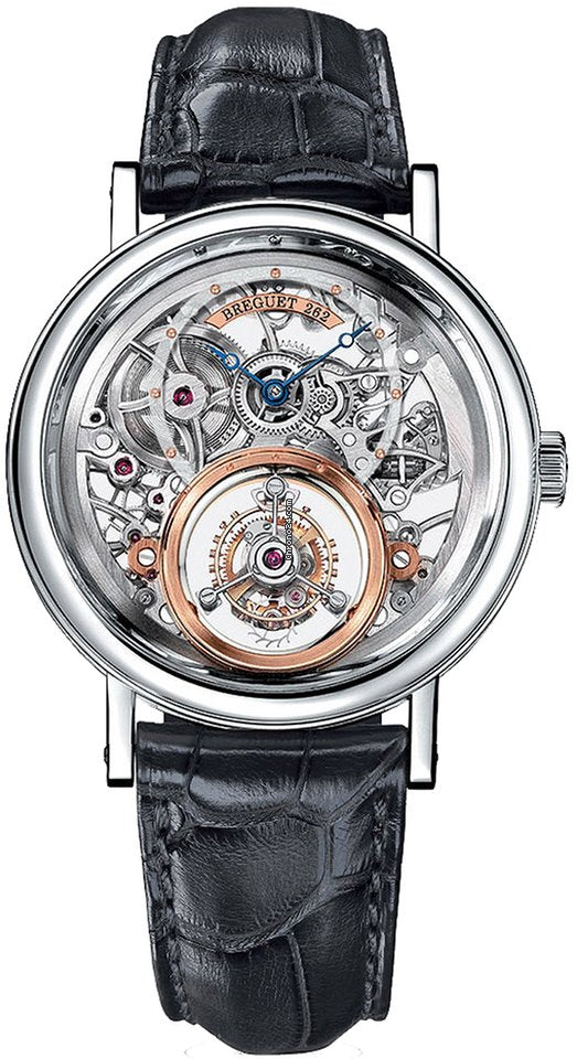 Breguet Tourbillon Messidor 5335 Platinum Men's Luxury Watch - High-End Mechanical Timepiece for Business, Gala & Collectors