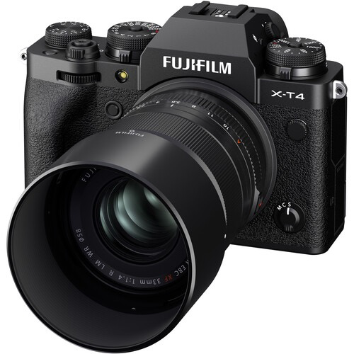 Fujifilm FUJINON XF 33mm F1.4 R LM WR Lens - Fast Aperture Prime Lens for Fuji X-Mount Cameras, Weather-Resistant for Outdoor Photography & Portraits