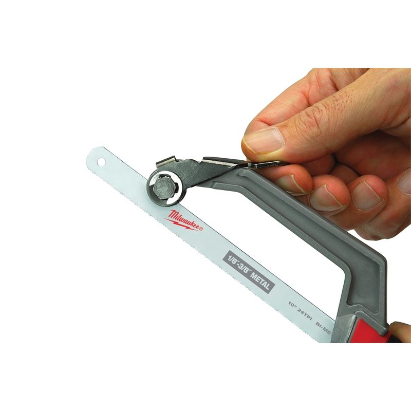48-Inch Compact Hack Saw with Ergonomic Handle - Heavy Duty Metal & Wood Cutting Tool for DIY Projects, Home Improvement, and Construction Work