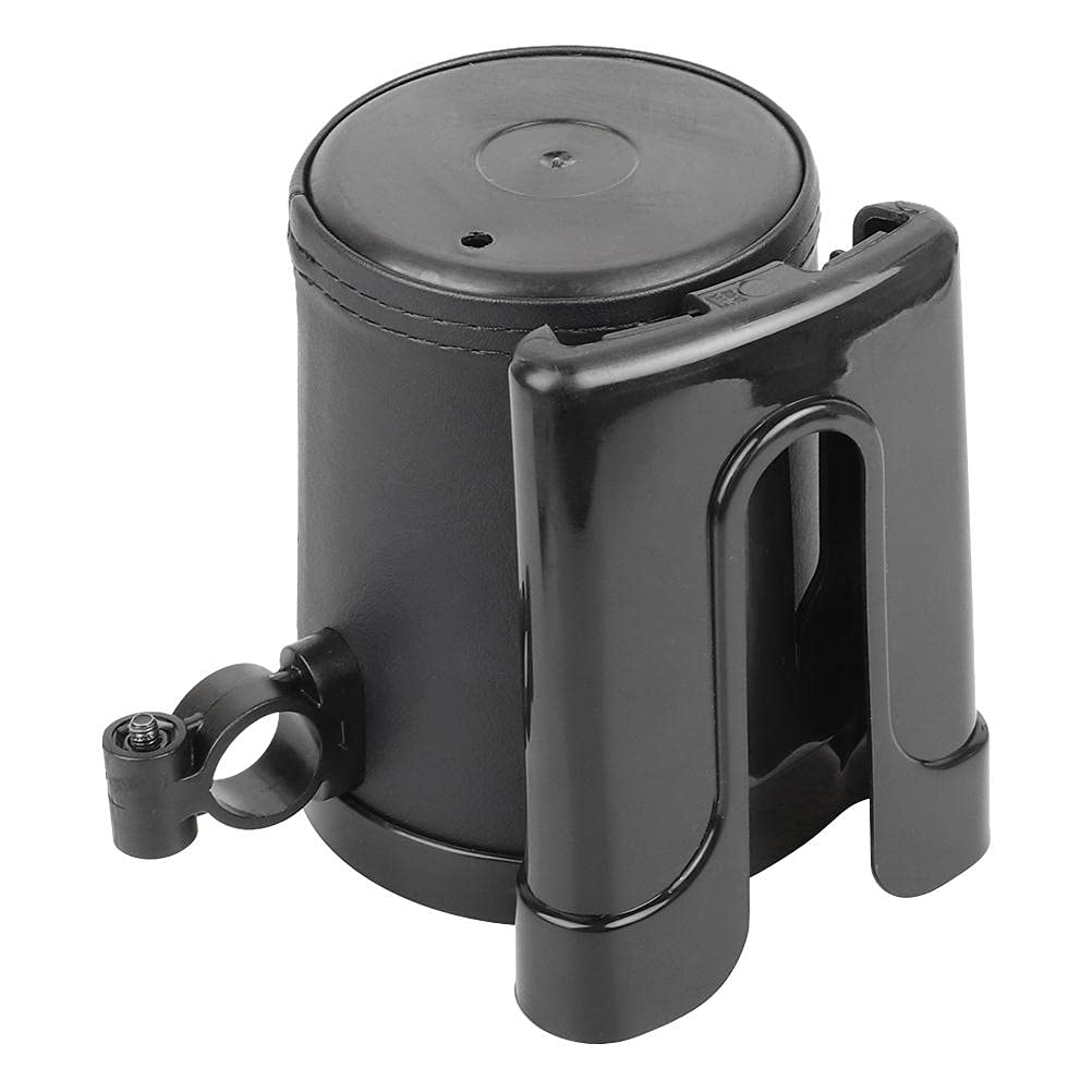 3-in-1 Bicycle Water Bottle Holder with Phone Storage Box - Bike Drink & Coffee Cup Holder, Keys Organizer (Black) - Perfect for Cycling, Commuting & Outdoor Adventures