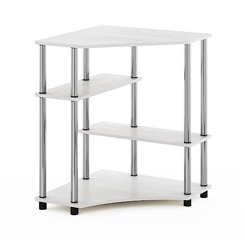 White Oak/Stainless Steel