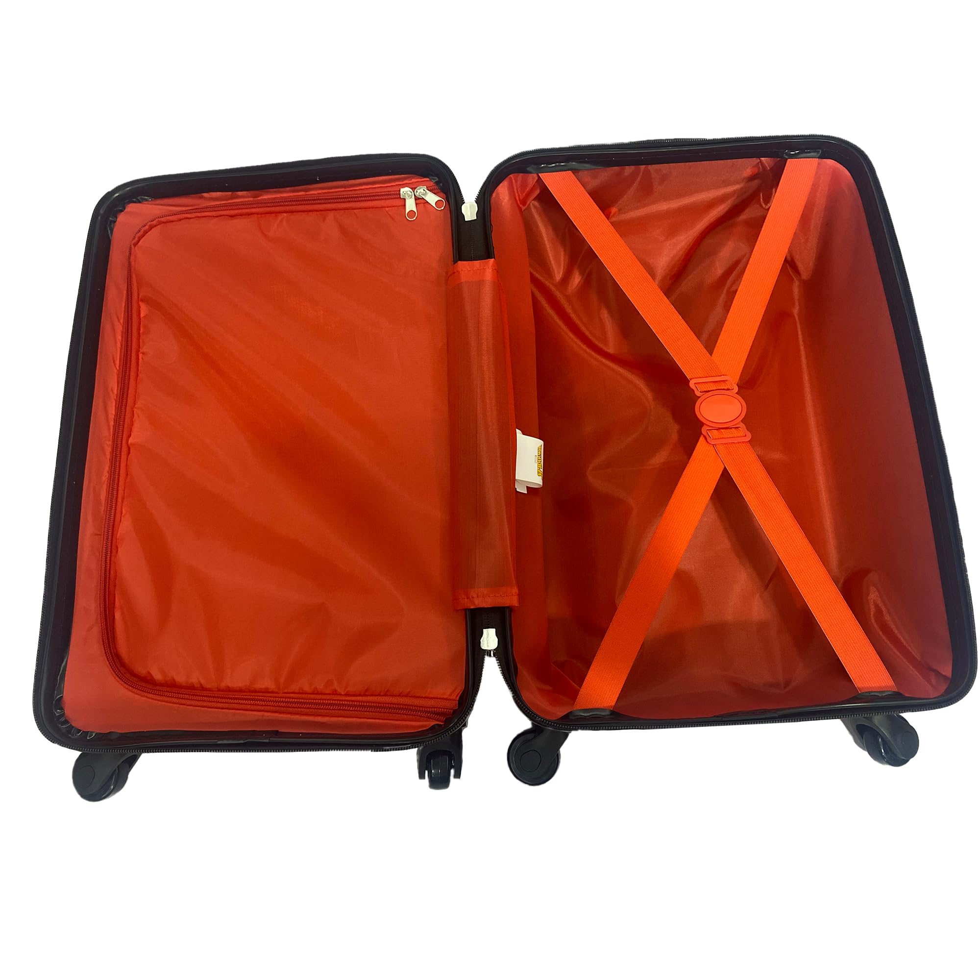 Spider-Man Kids Carry-On Luggage 20 Inch Hardside Suitcase - Lightweight Durable Tween Spinner Luggage for Air Travel, School Trips & Sleepovers | Toddler Travel Accessories