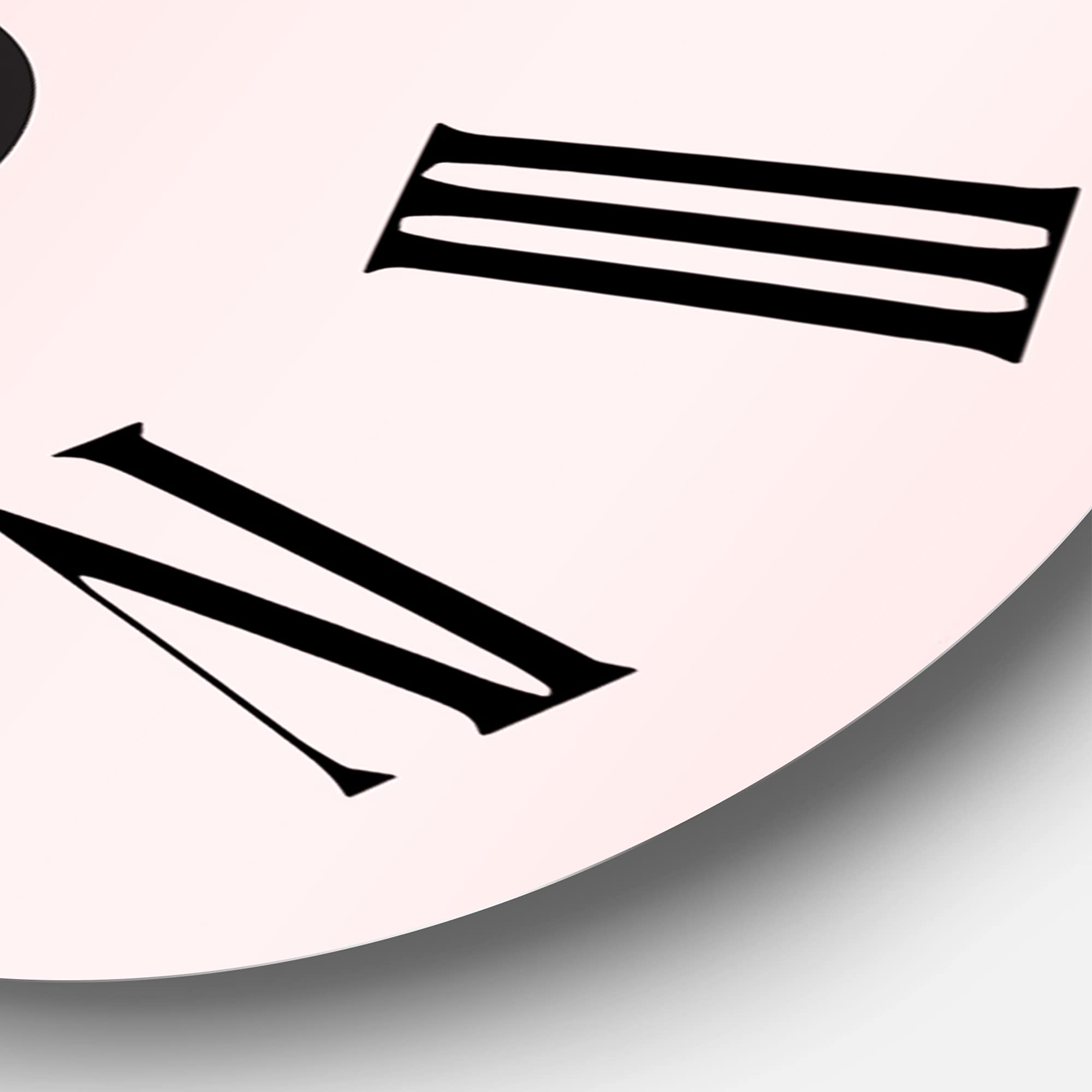 Modern Abstract Wall Clock - Ethnic Geometric Silhouette Afro American Design, Large Fractal Art Decor for Bedroom, Living Room & Office | Unique Home & Office Décor