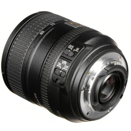 Nikon AF-S NIKKOR 24-85mm f/3.5-4.5G ED VR Lens for DSLR Cameras - Professional Zoom Lens with Vibration Reduction for Portraits, Travel & Low Light Photography