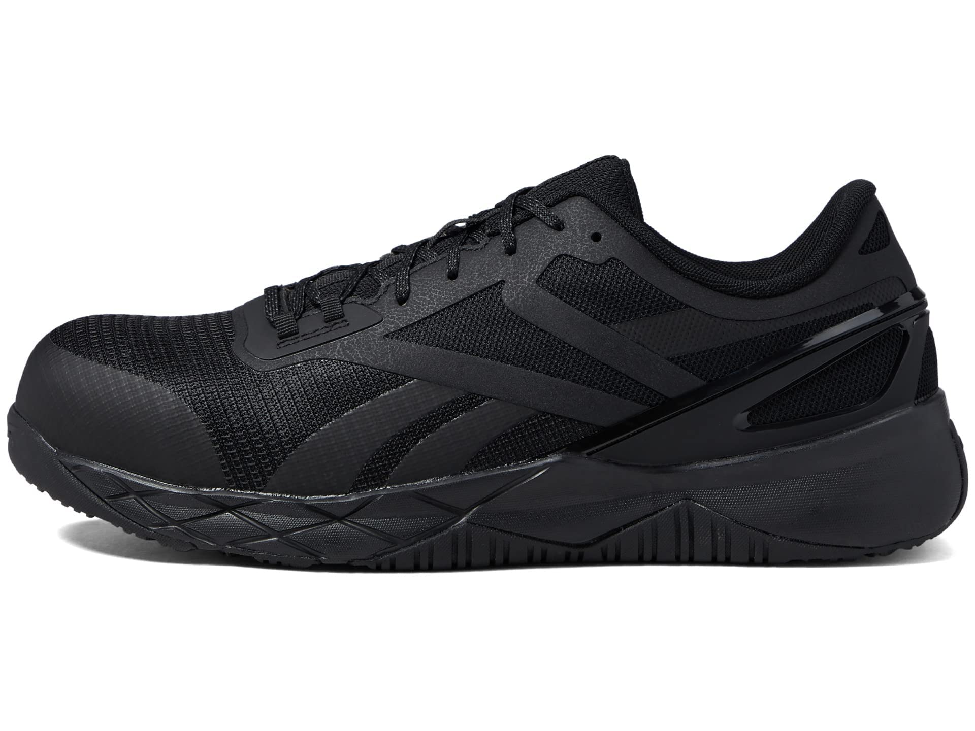 Reebok Men's Nanoflex TR Training Shoes - Black Mesh Athletic Workout Shoes for CrossFit, Gym & Fitness Training | Lightweight & Breathable Design