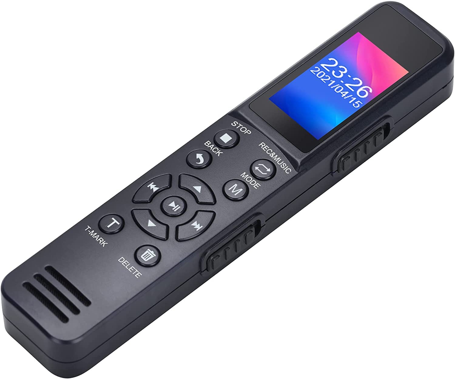 Upgraded Digital Voice Recorder with Voice Activation & USB Charging - Compact MP3 Audio Recorder for Lectures, Meetings, Interviews - Perfect for Students, Journalists & Professionals