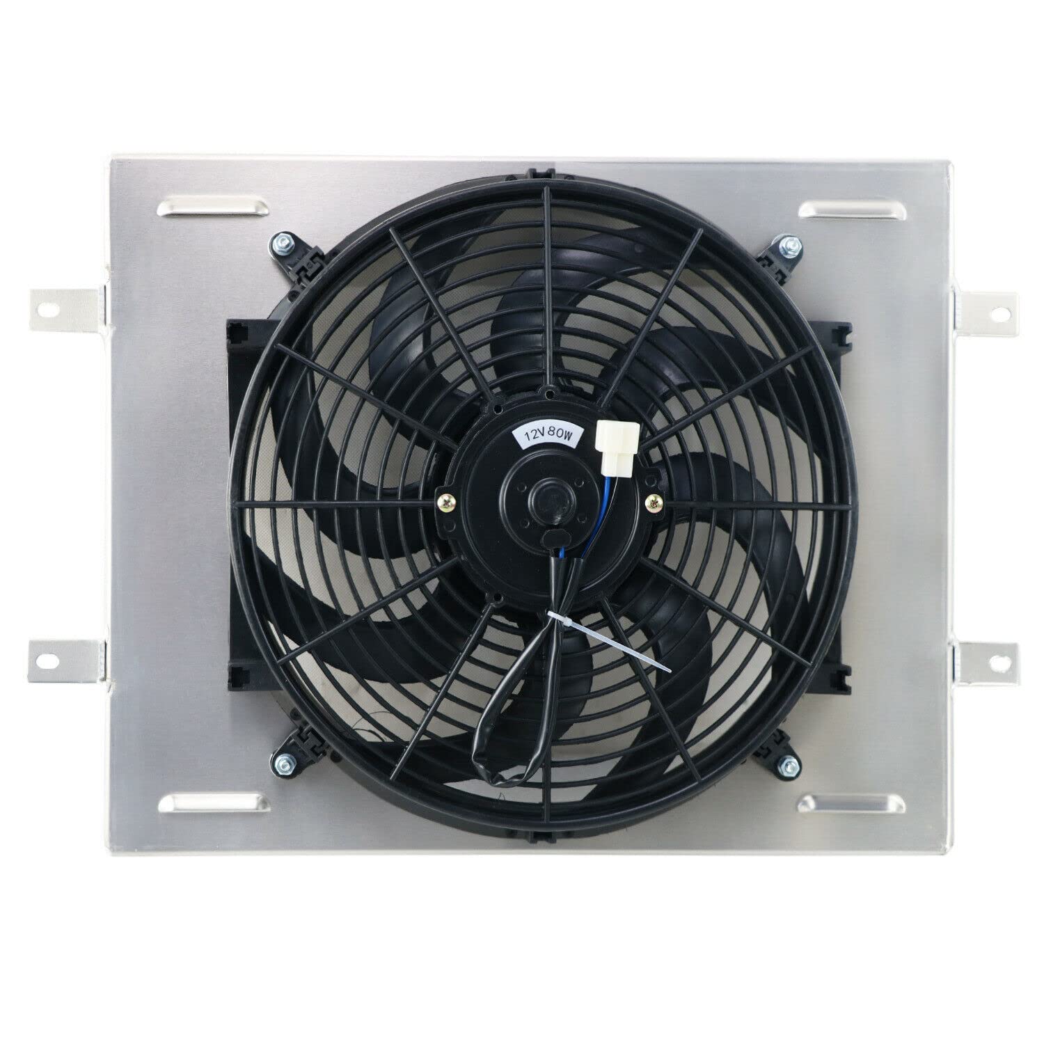 Alloyworks Aluminum Radiator Shroud with 14