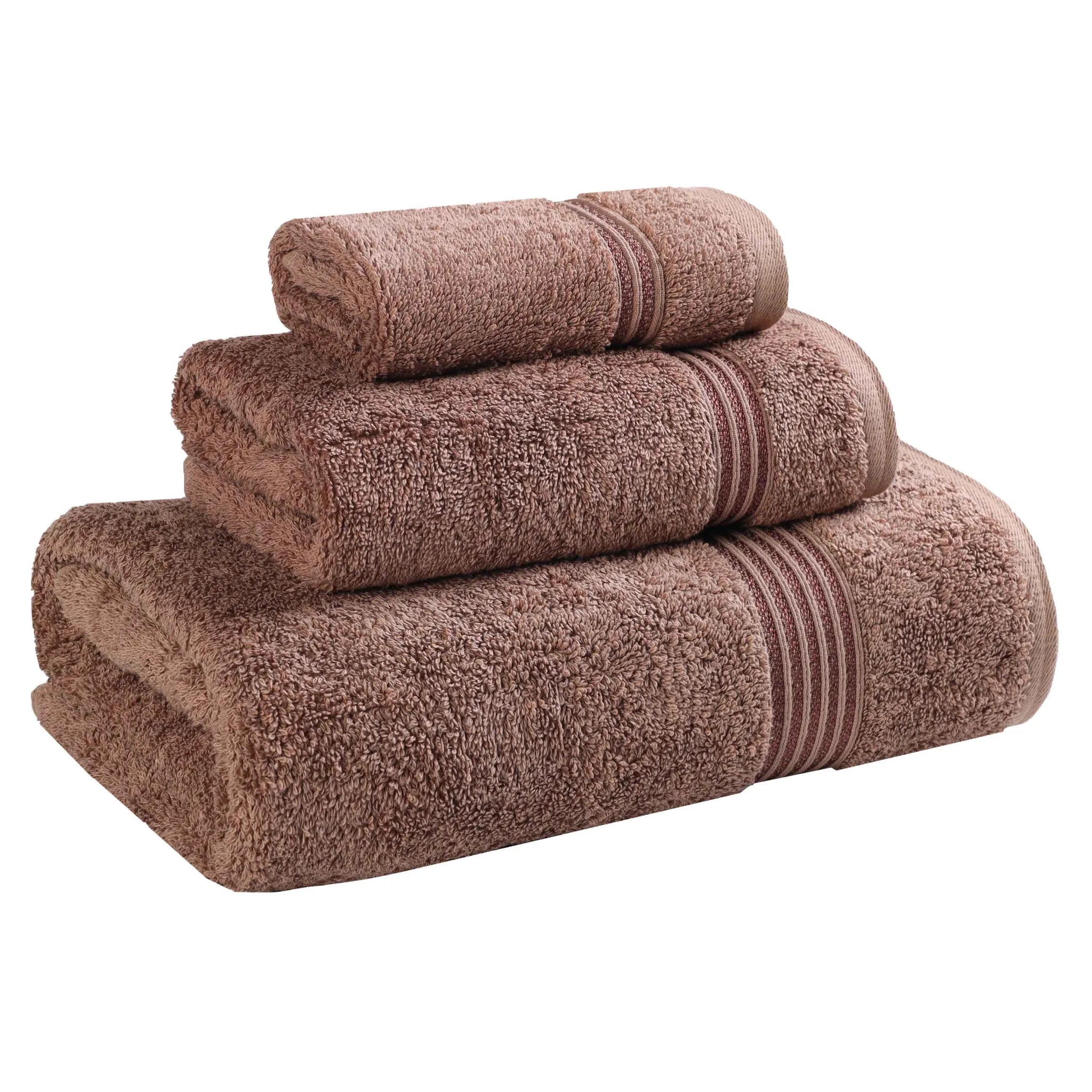 Premium Egyptian Cotton Plush 3-Piece Luxury Bath Towel Set - Ultra Absorbent & Soft for Spa, Bathroom & Hotel Use
