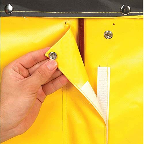 Best Value 12 Bushel Yellow Vinyl Basket Liners - Bulk Truck Storage & Organization - Perfect for Laundry, Produce, and Farm Use