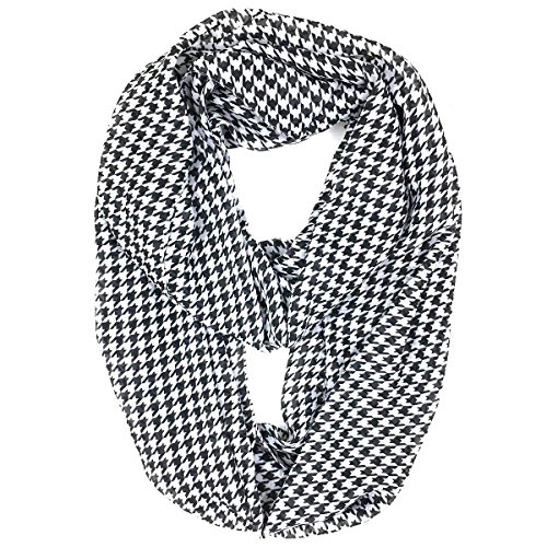 Houndstooth/Black White