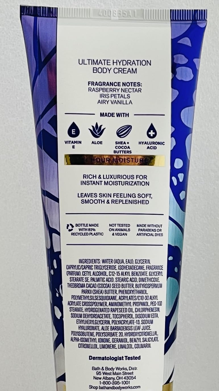 Bath & Body Works Butterfly Body Cream - Ultra Hydrating Moisturizer for Women, 2-Pack (8 Oz Each) | Perfect for Dry Skin Care & Gift Sets - Ideal for Daily Use, Spa Days & Pampering Gifts