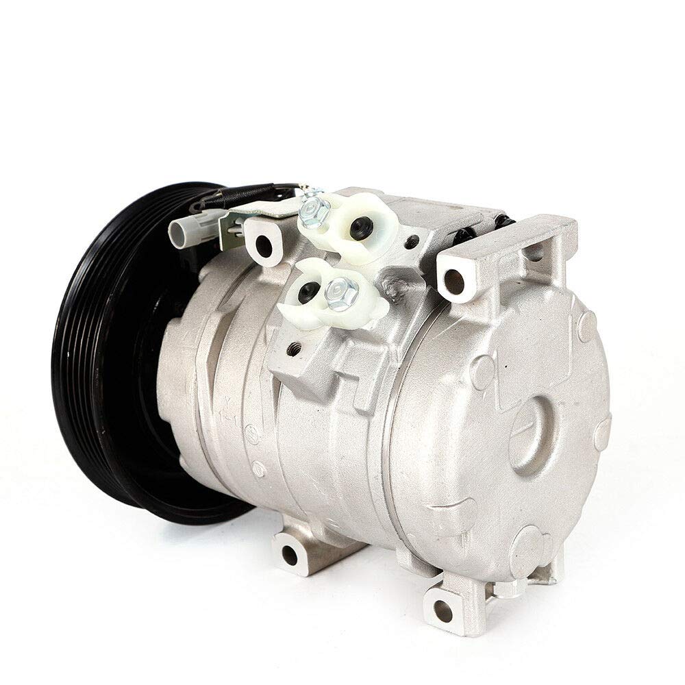 Kia Spectra & Spectra5 2.0L A/C Compressor with Clutch - Replacement Air Conditioner Compressor for 158350 | Perfect for Summer Cooling & Auto AC Repair