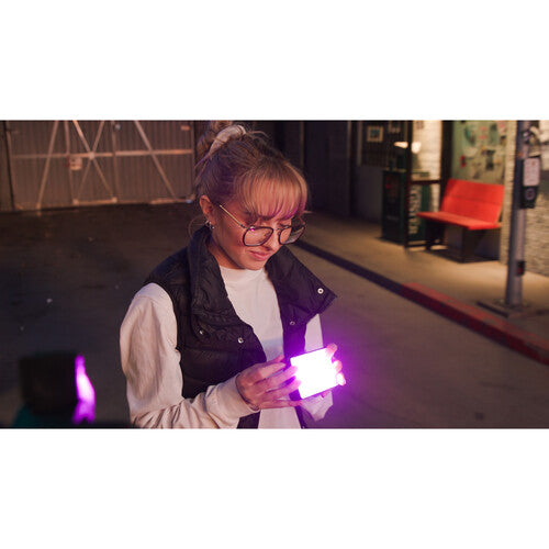 Aputure MC Pro RGB LED Light Panel - Portable Video Lighting for Photography, YouTube & Film - Perfect for Vlogging, Live Streaming & Studio Shoots
