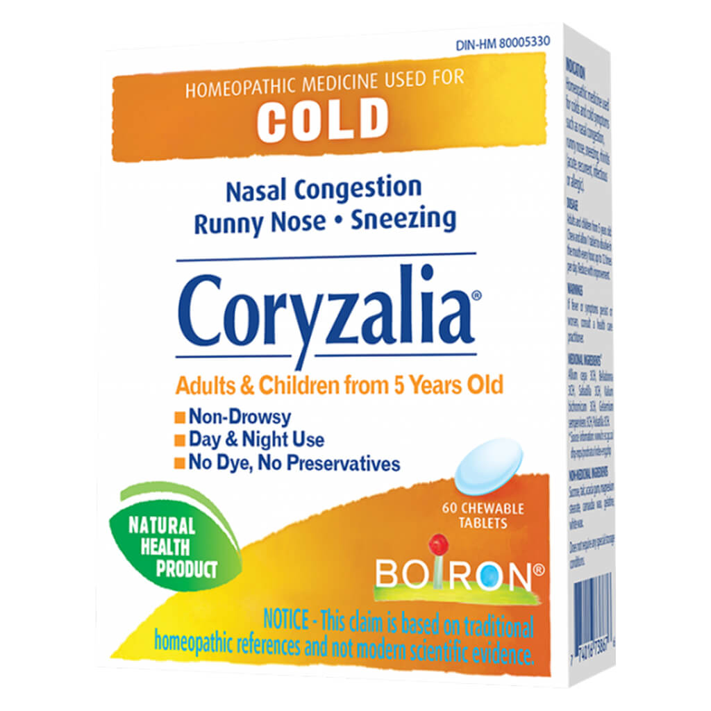 Coryzalia Cold Relief Drops for Kids & Adults - Homeopathic Medicine for Cold & Flu Symptoms - Safe & Natural Relief for Cough, Runny Nose & Congestion - Perfect for Travel, School & Family Use
