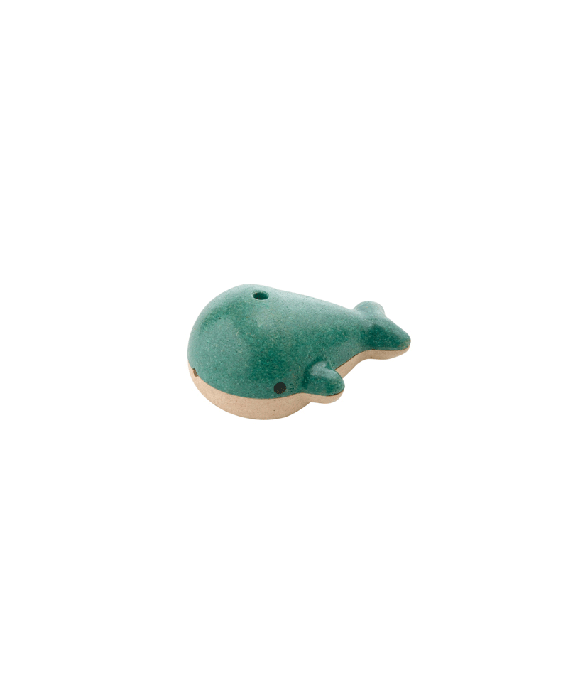 Plan Toys Whale Whistle - Eco-Friendly Wooden Musical Toy for Kids, Perfect for Outdoor Play, Music Education & Sensory Development