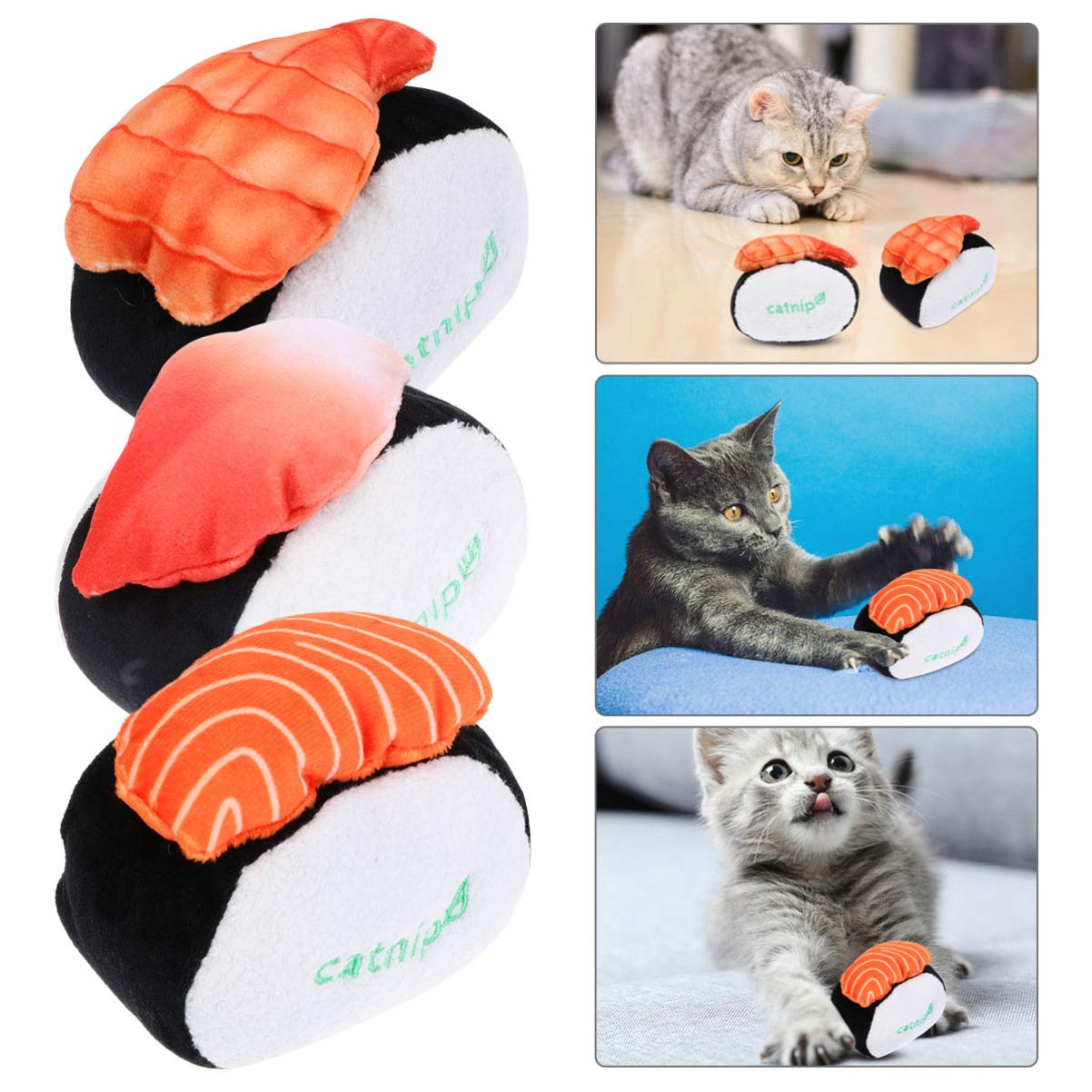 Balacoo 6-Piece Plush Chew Toys for Puppies & Aggressive Chewers - Soft Teething Toys for Dogs & Cats, Interactive Pet Toys for Molar Health & Vocalization - Perfect for Playtime, Training & Anxiety Relief