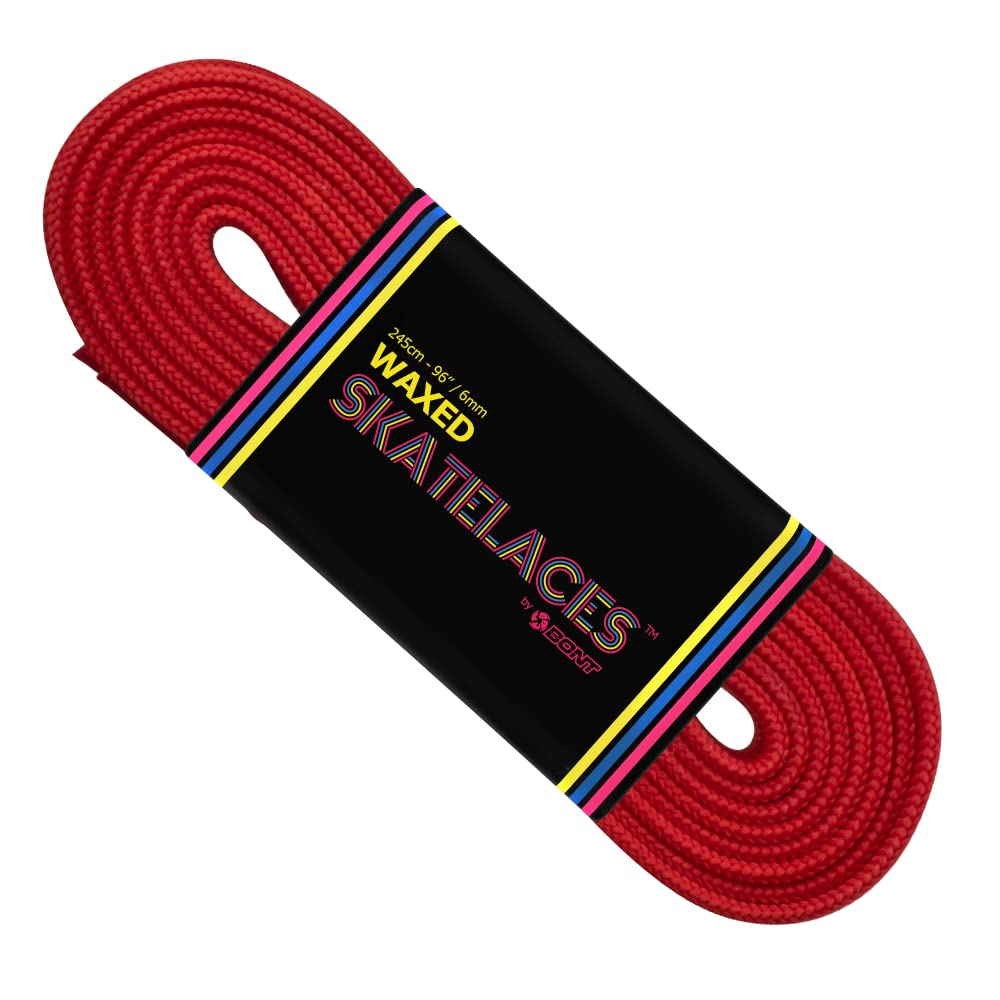 Bont Skates Waxed Hockey Laces 6mm & 8mm - 47