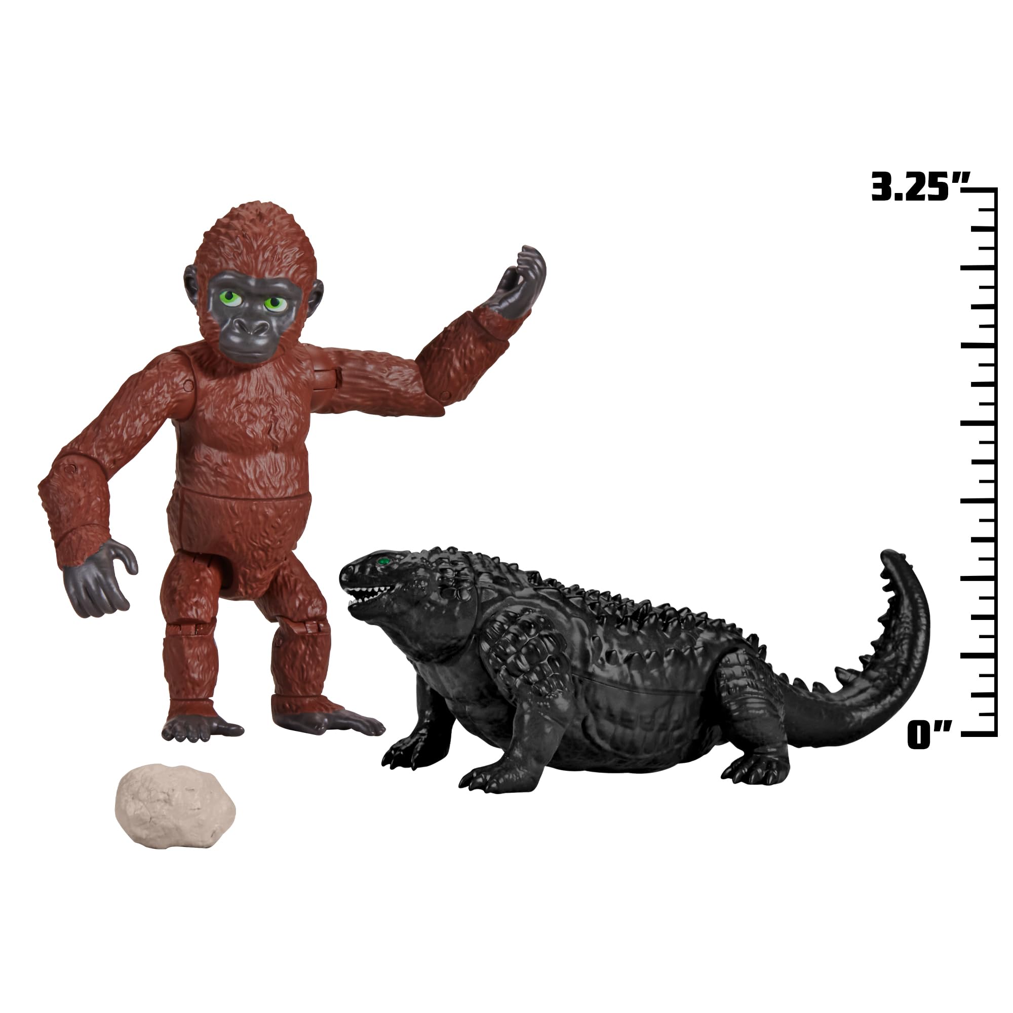 Godzilla vs Kong GVK Movie Monster Figure 6 Inch (15.2 cm) - Suko with Wart Dog Toy - Collectible Action Figure for Fans, Movie Night Decor, Gift for Monster Lovers