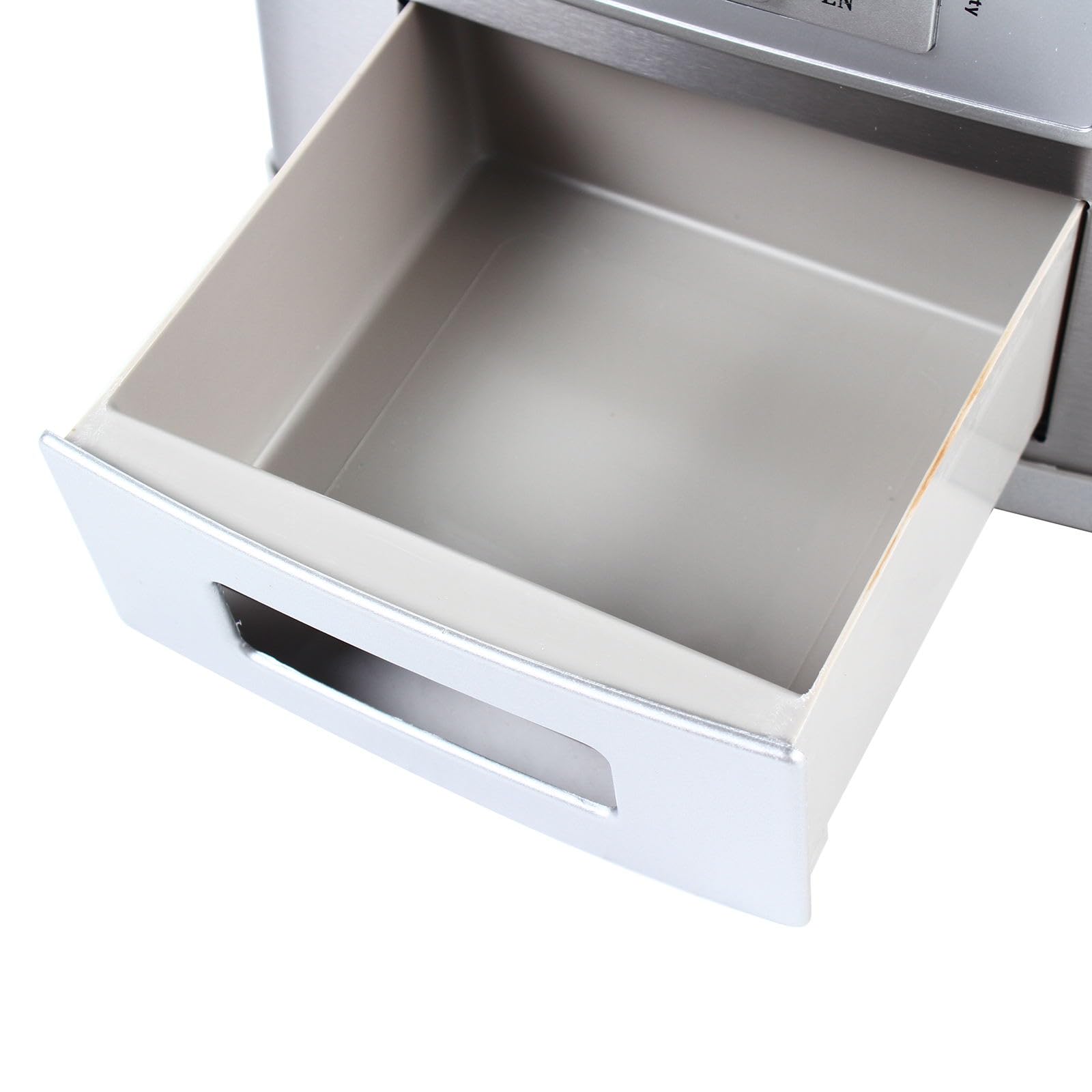 Automatic Rice Dispenser Machine - 15kg/33lbs Large Capacity Stainless Steel Food Storage Container for Kitchen, Pantry & Restaurant Use