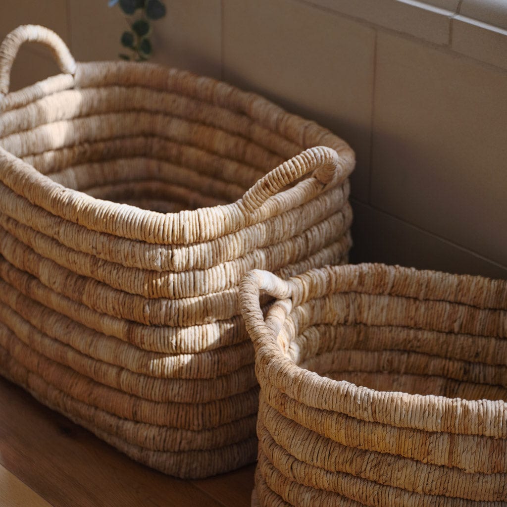 Merapi Storage Baskets - Foldable Fabric Bins for Home Organization | Perfect for Closet, Nursery & Laundry Room Storage