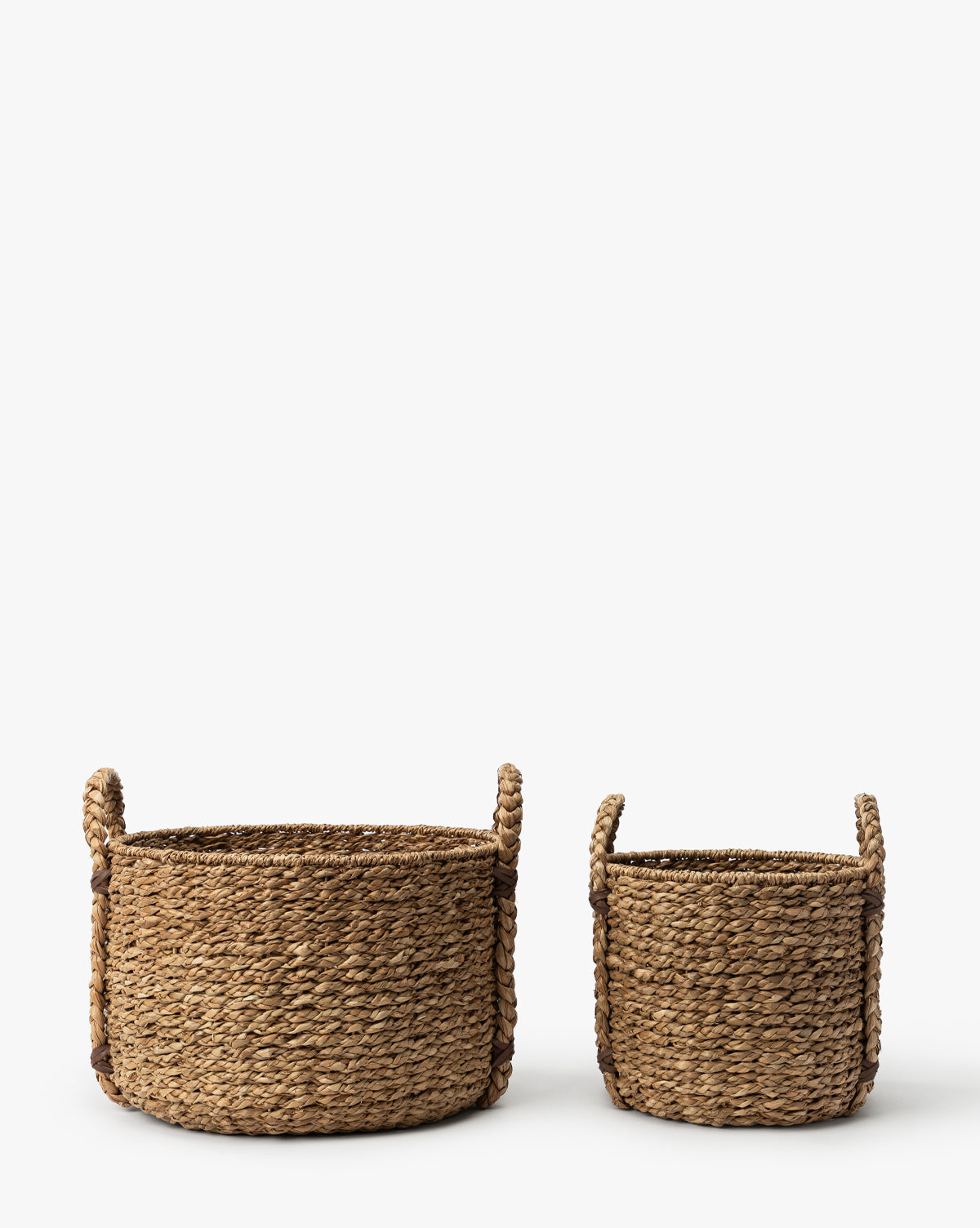 Salter Woven Basket - Natural Rattan Storage Basket for Home Organization | Perfect for Laundry, Toys, Blankets & Closet Storage