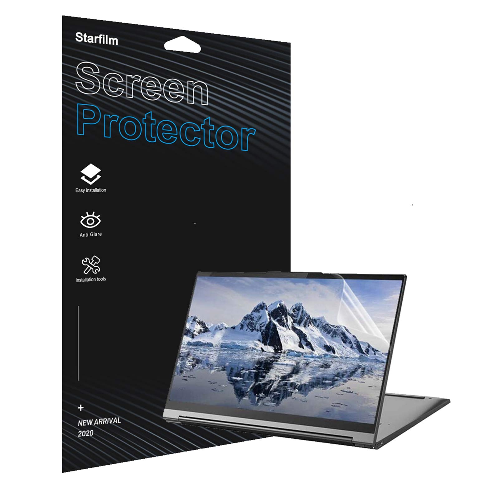 **Lenovo Yoga C740 15.6 Inch Anti-Glare Screen Protector - Matte Touch Screen Film (2 Pack) for Laptop - Reduce Eye Strain & Fingerprints, Perfect for Work & Outdoor Use**