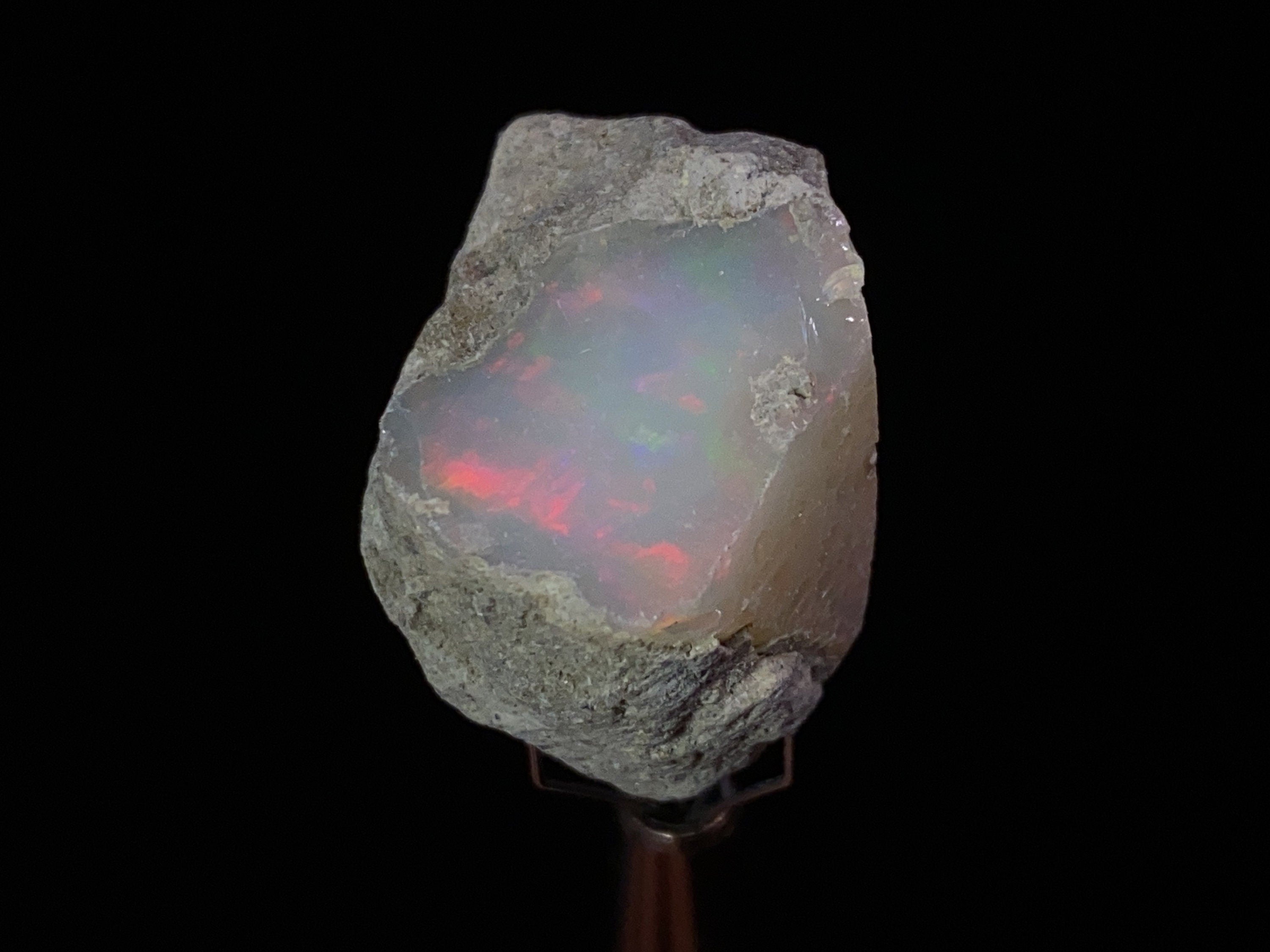 4A XL Welo Opal Raw Crystal - Cutting Grade Certified Opal Gemstone for Jewelry Making | Perfect for Rings, Necklaces & DIY Craft Projects