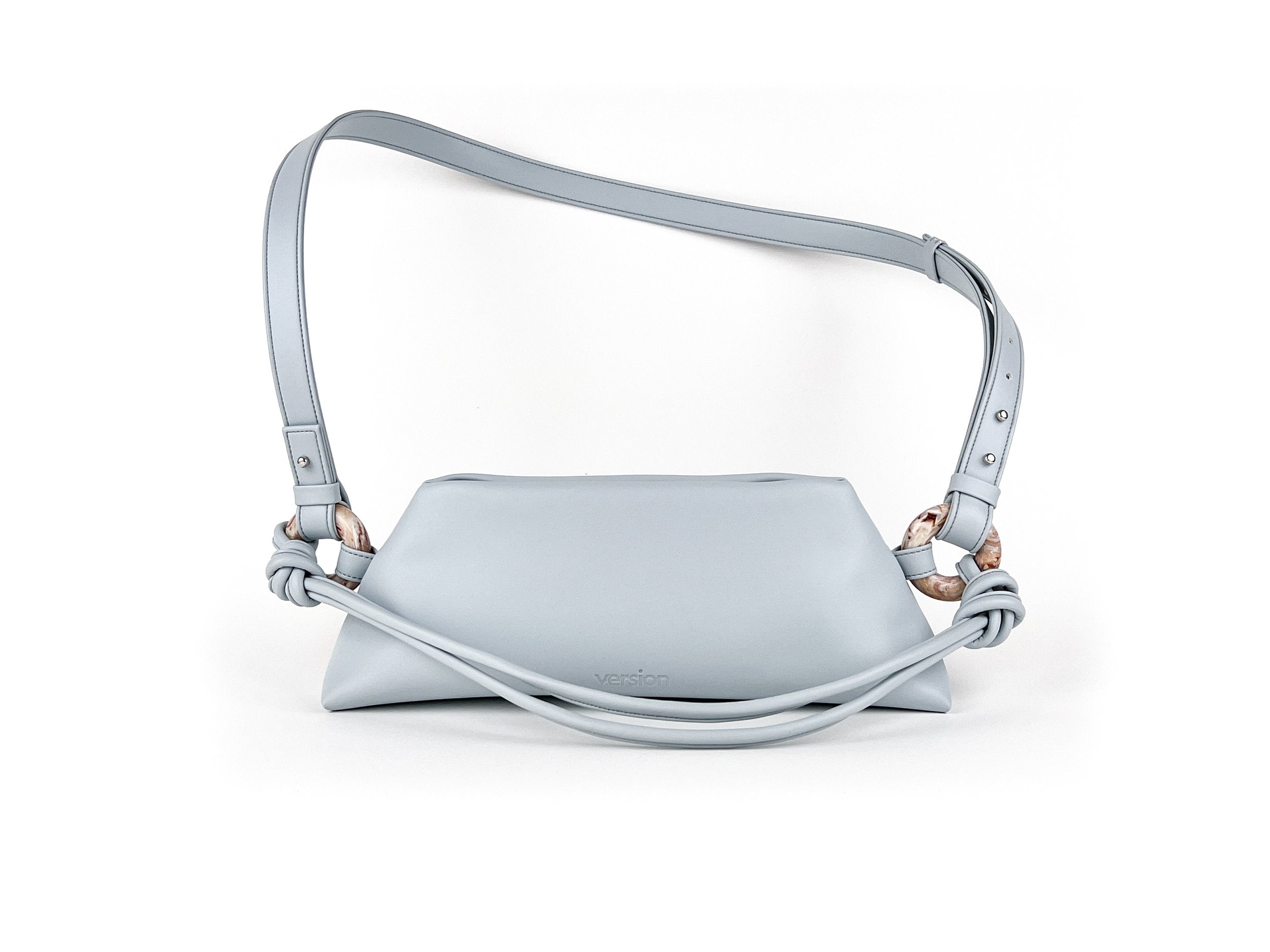 Vegan Leather Baguette Handbag for Women - Stylish Crossbody Ring Bag in Multiple Colors | Perfect for Work, Travel & Everyday Use