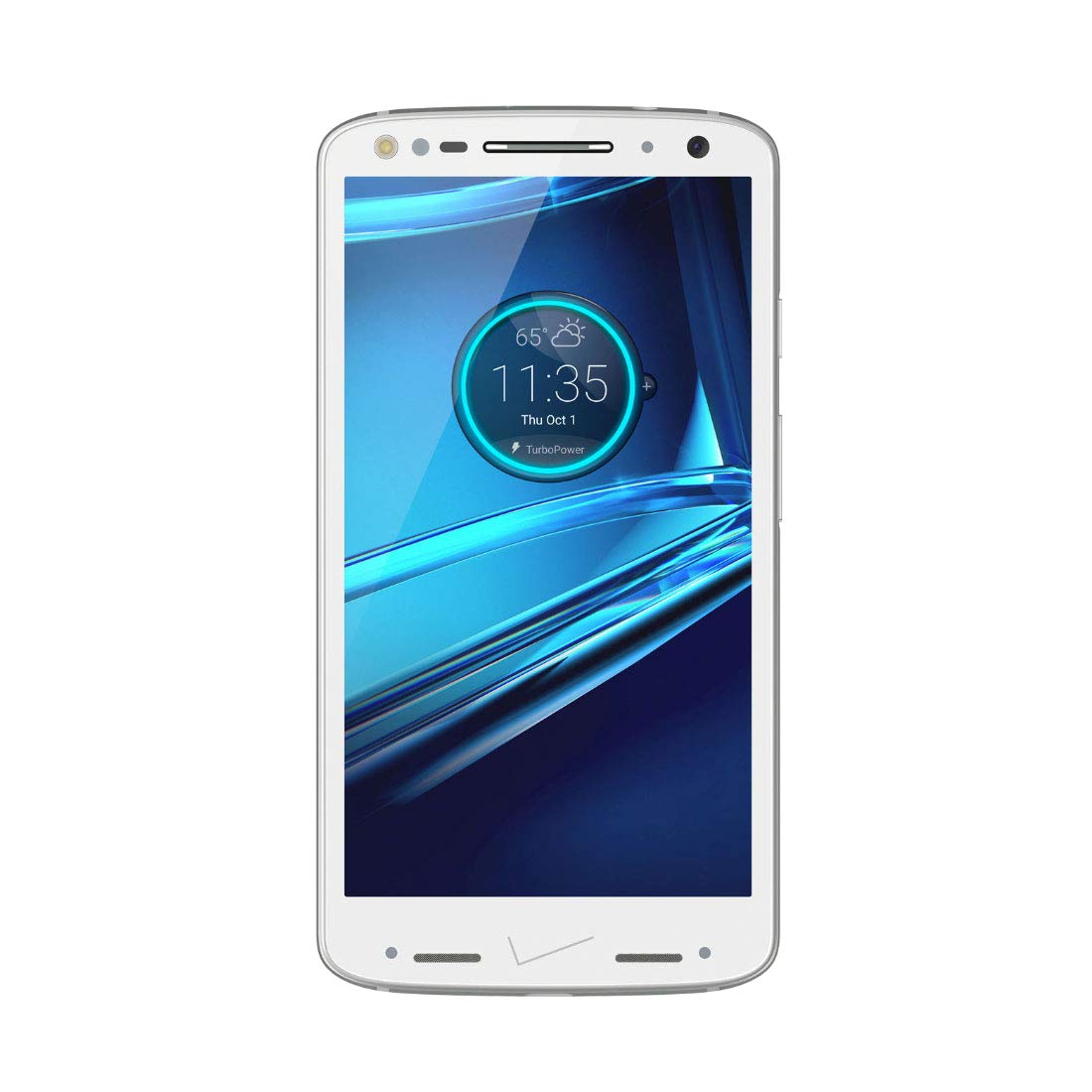 Motorola DROID Turbo 2 32GB Unlocked Smartphone - Black Soft Grip Case for Verizon | Durable Shatterproof Screen for Outdoor & Travel Use