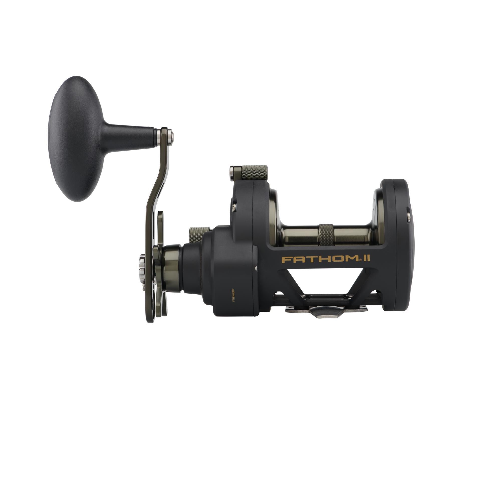 PENN Fathom™ II Star Drag Conventional Fishing Reel - Saltwater & Freshwater Fishing Gear for Offshore, Surf, and Boat Anglers