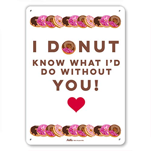 Valentine Donut White On Brown