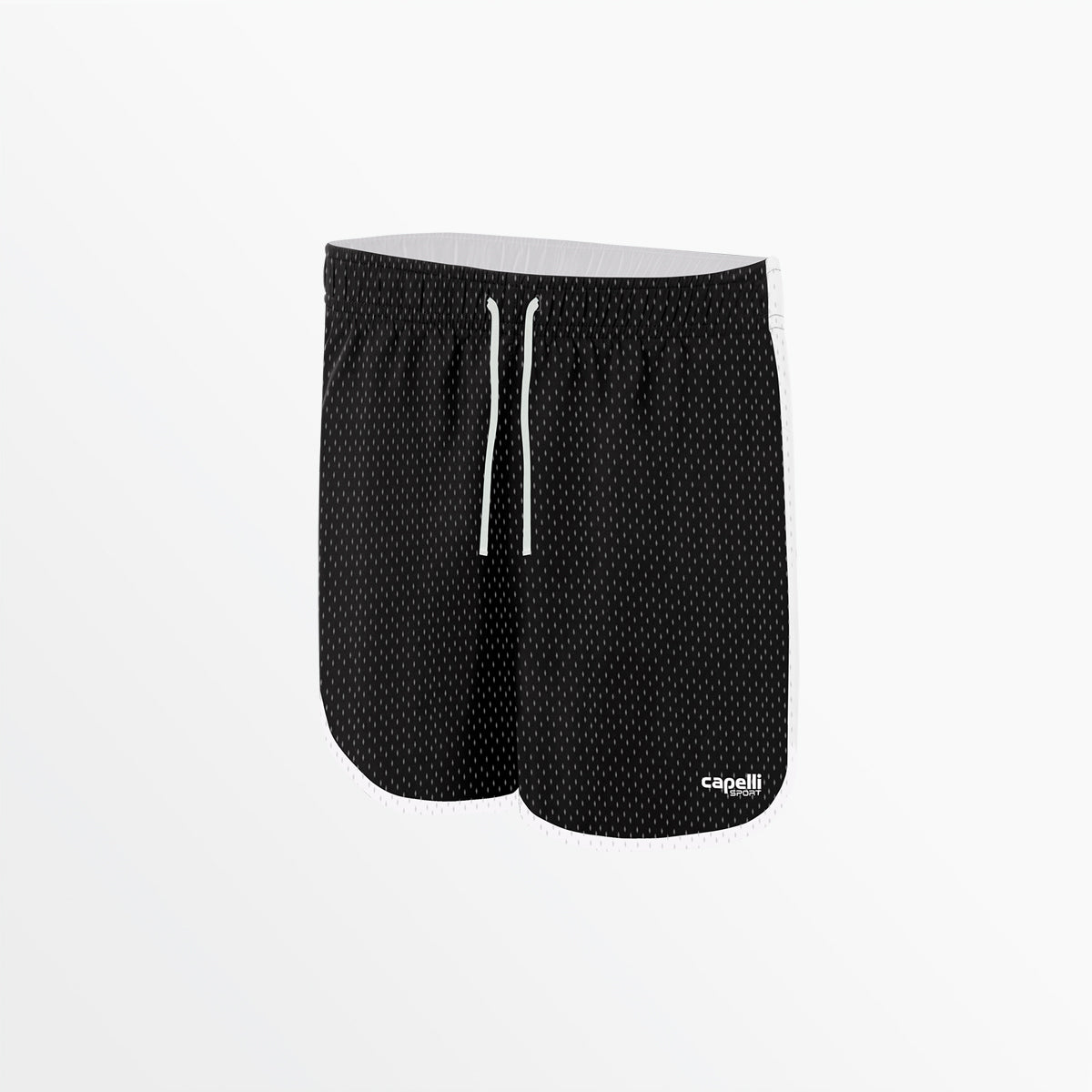 Women's 2-Tone Mesh Athletic Shorts - Breathable Workout & Running Shorts for Yoga, Gym, and Casual Wear