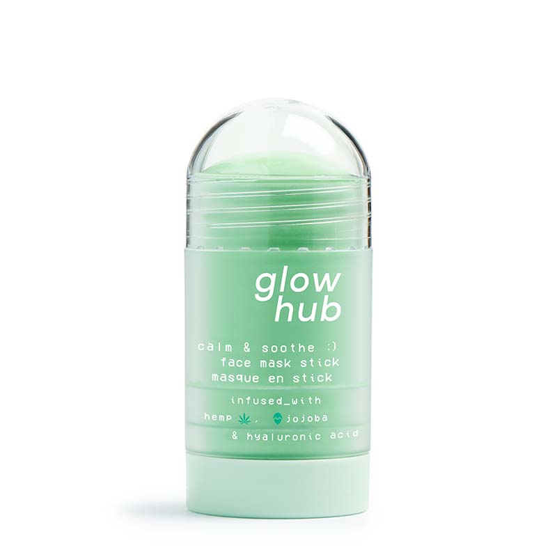 Glow Hub Calm & Soothe Face Mask Stick - Hydrating & Relaxing Skincare for Dry & Sensitive Skin - Perfect for Nighttime Routine & Self-Care Moments