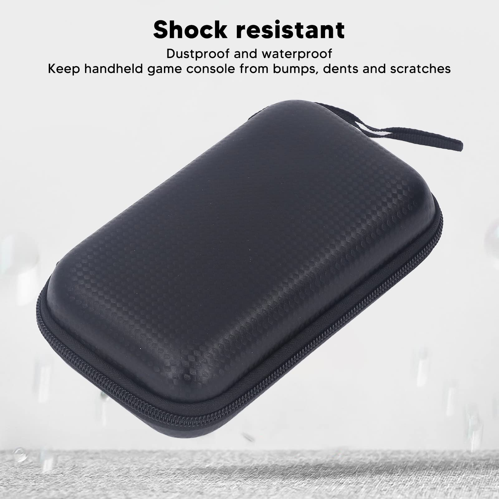 Dilwe EVA Hard Shell Carrying Case for RG405M Handheld Game Console - Protective Storage Bag with Shockproof Design | Perfect for Travel, Commuting & Gaming On-The-Go