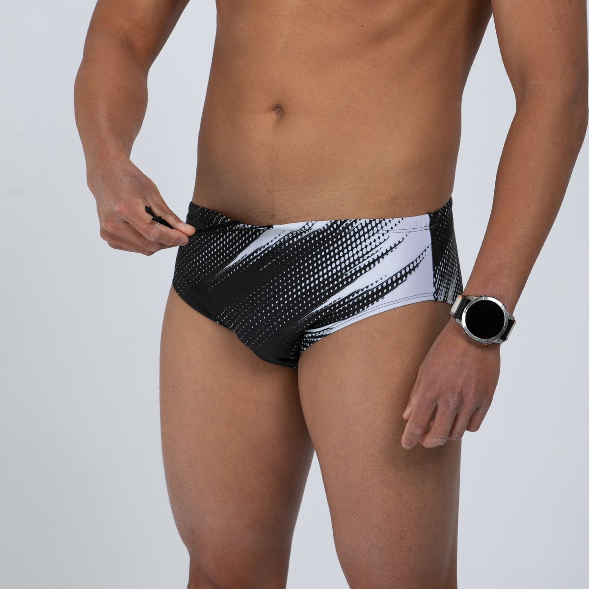 DriftSPEED Men's Performance Swim Brief - Quick-Dry Comfort for Competitive Swimming & Beach Activities