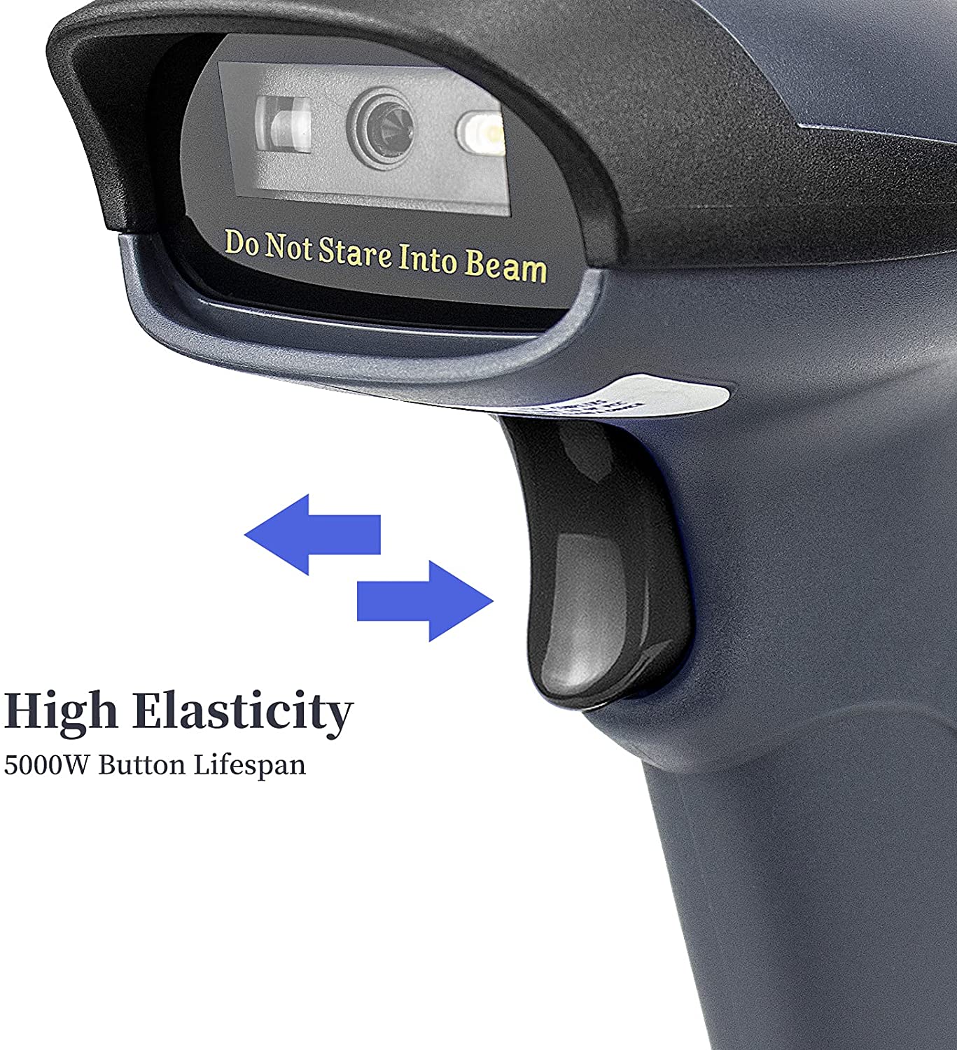 M3S 1D USB Barcode Scanner - Fast & Accurate Handheld Barcode Reader for Retail, Warehouse & Inventory Management - Perfect for Supermarkets, Libraries & Small Businesses
