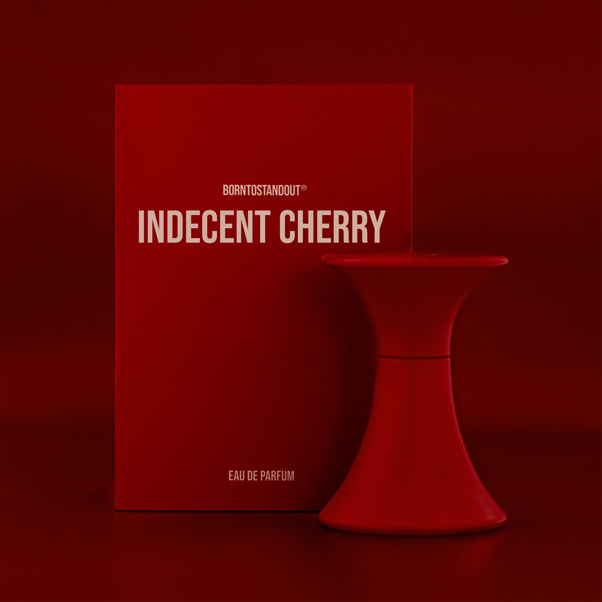 BORNTOSTANDOUT Indecent Cherry Eau de Parfum - 15ml & 50ml Luxury Perfume for Women, Long-Lasting Floral Fruity Scent - Perfect for Date Night, Parties & Special Occasions