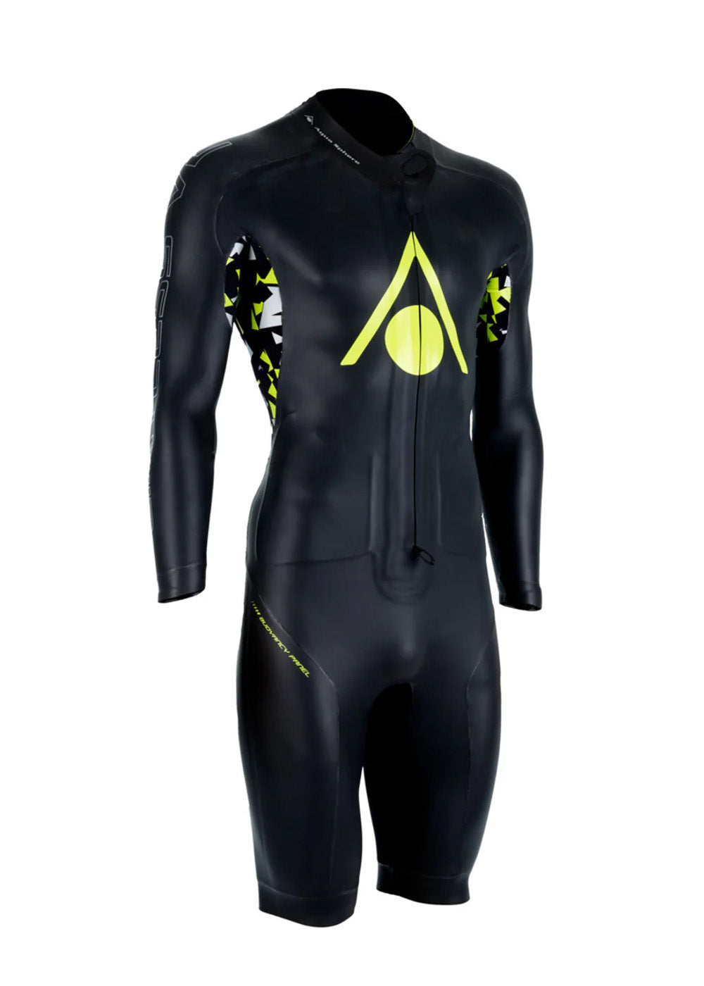 AquaSphere Men's Limitless V2 Tri Shorty Wetsuit - Premium Triathlon & Open Water Swimming Gear for Competitive Athletes