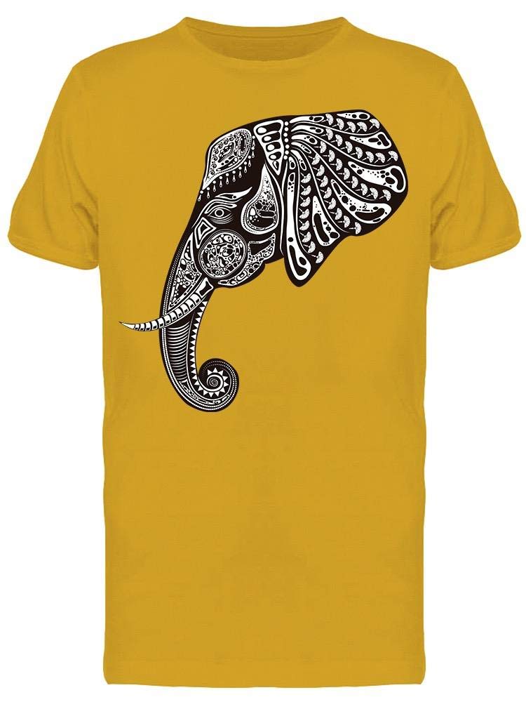Totem Animal Elephant Graphic T-Shirt for Men - Stylish & Comfortable Cotton Tee for Casual Wear, Street Fashion & Gifts