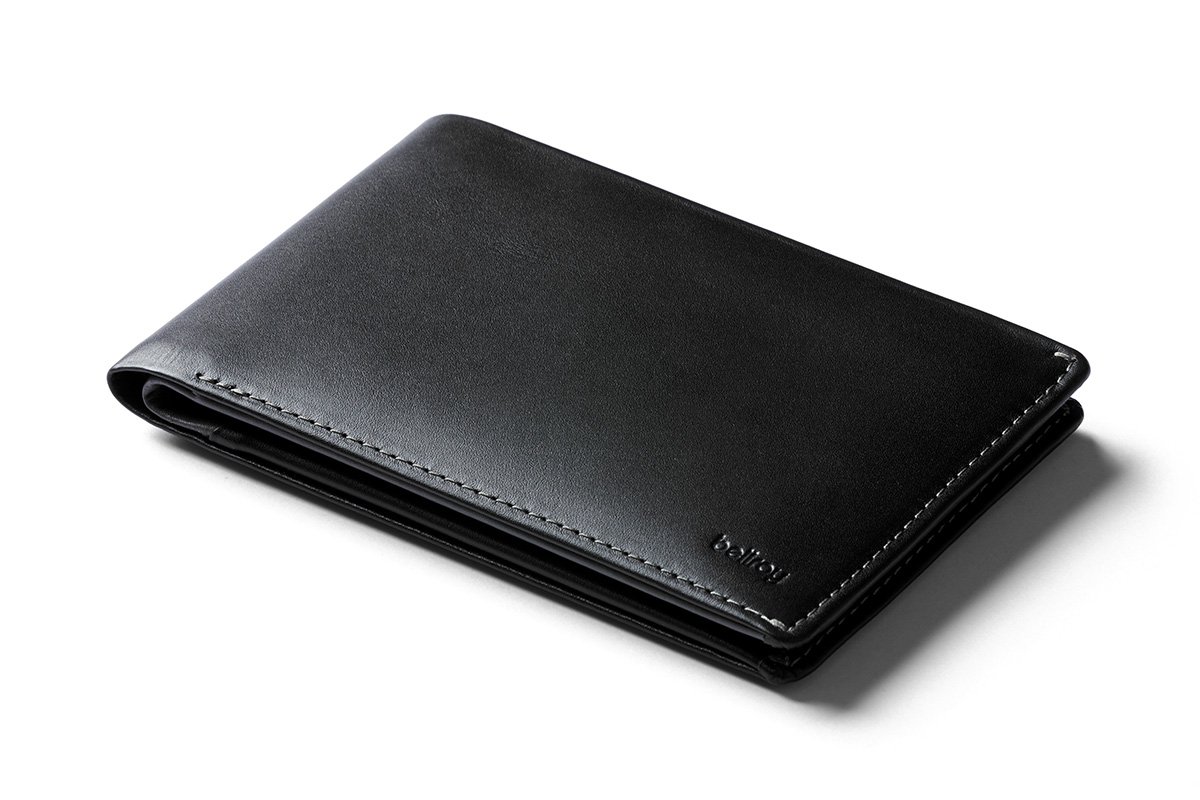 Bellroy Travel Wallet - RFID Blocking Passport Holder for Men & Women | Organizer for Cash, Cards, Tickets & Pen | Slim Leather Document Case for International Travel (Black) - Perfect for Airports, Business Trips & Vacations