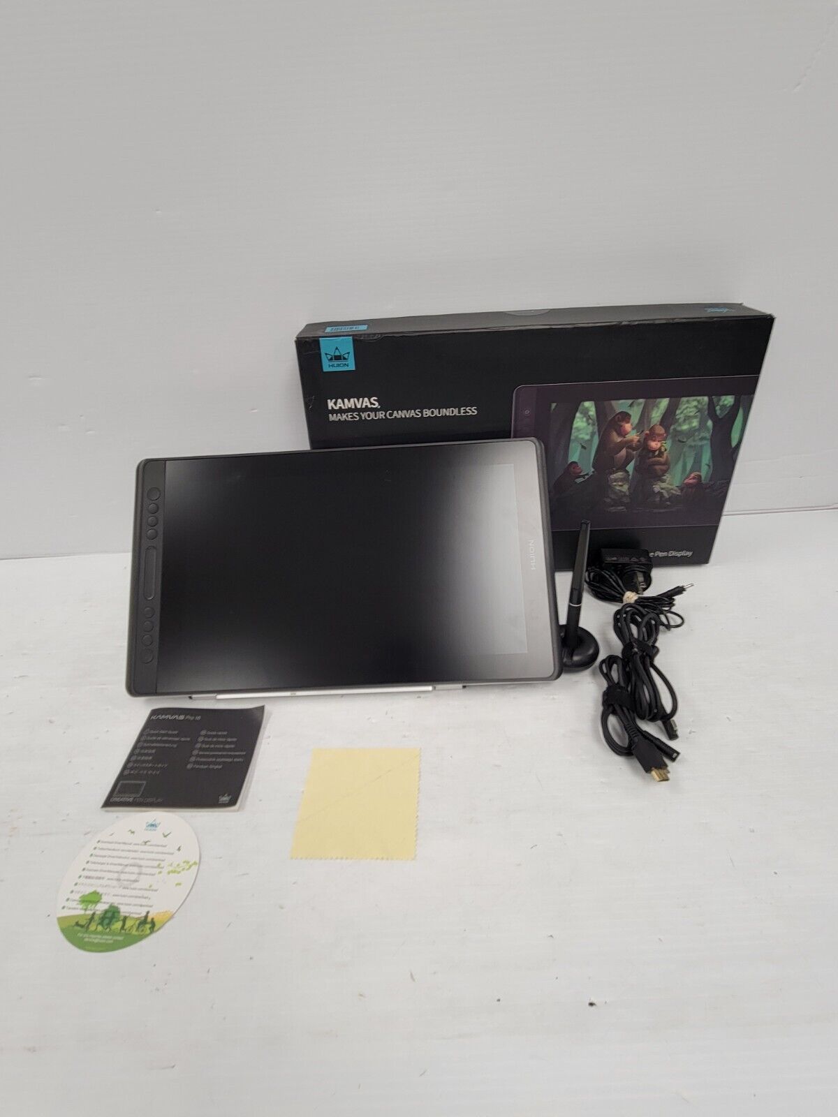 Huion Kamvas Pro 16 GT-156 Graphics Drawing Tablet with Pen Display - Perfect for Digital Art, Animation & Graphic Design